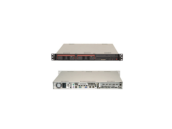 COMBO Máy chủ Supermicro USA Server 1U CSE-811T-260B E3-1230 v3