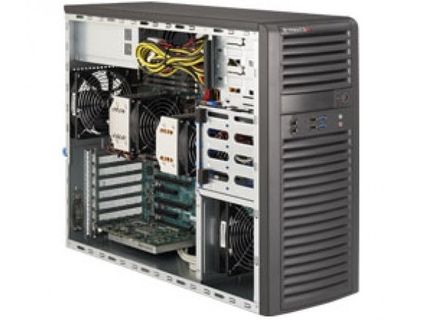 SuperWorkstation SYS-7038A-i Black, E5-2620 v3 2.4G, RAM 8GB DDR4 2133 RDIMM